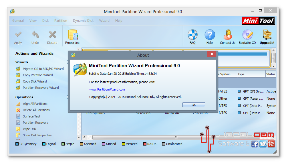 minitool partition wizard ultimate key